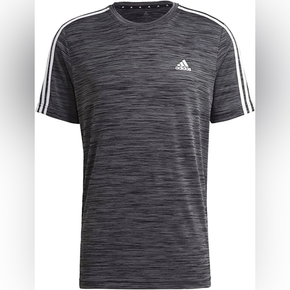 Adidas Designed 2 Move 3-Stripes aeroready Primegreen Tee Men's